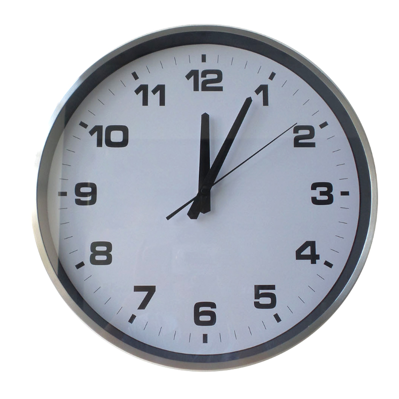Analog PoE Clock Wall Round Clock